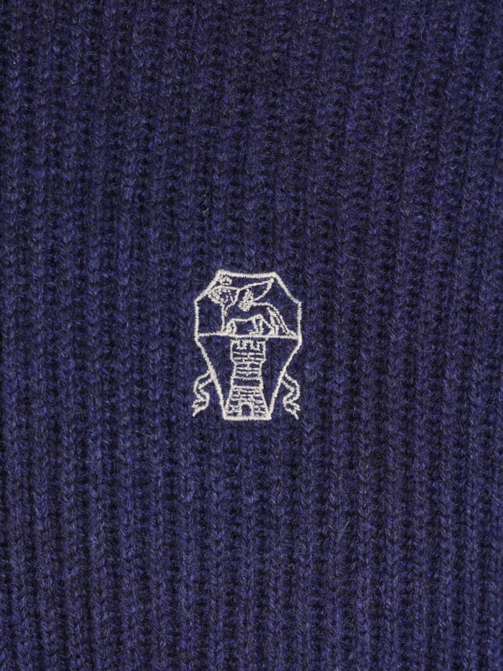 ribbed-knit zip-up hoodie M22704806G CQX13 BRUNELLO CUCINELLI