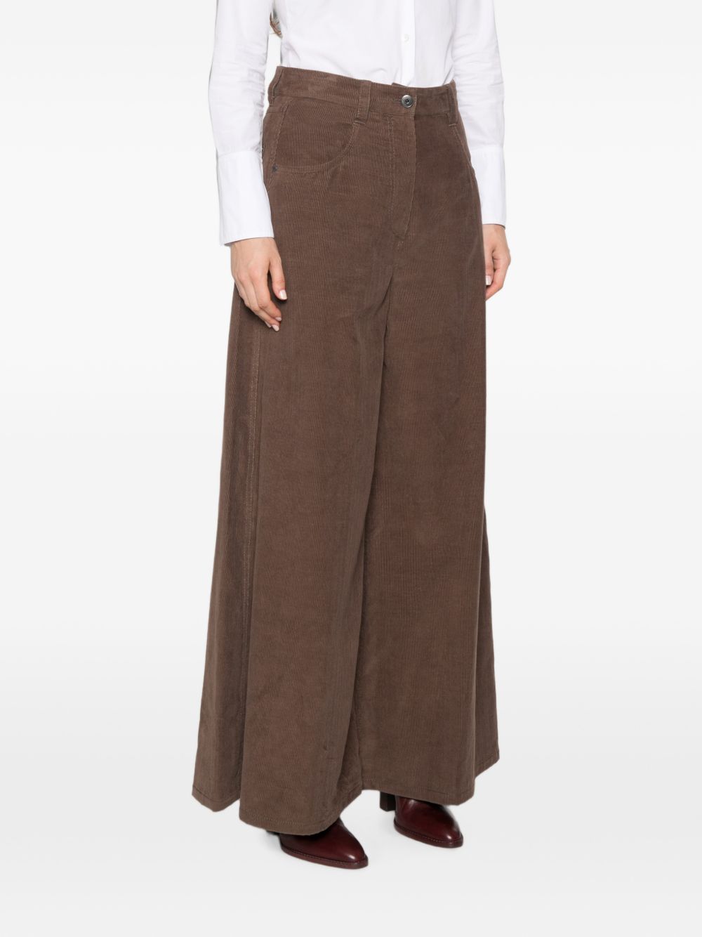 corduroy wide-leg trousers MP187P9266 C9812 BRUNELLO CUCINELLI