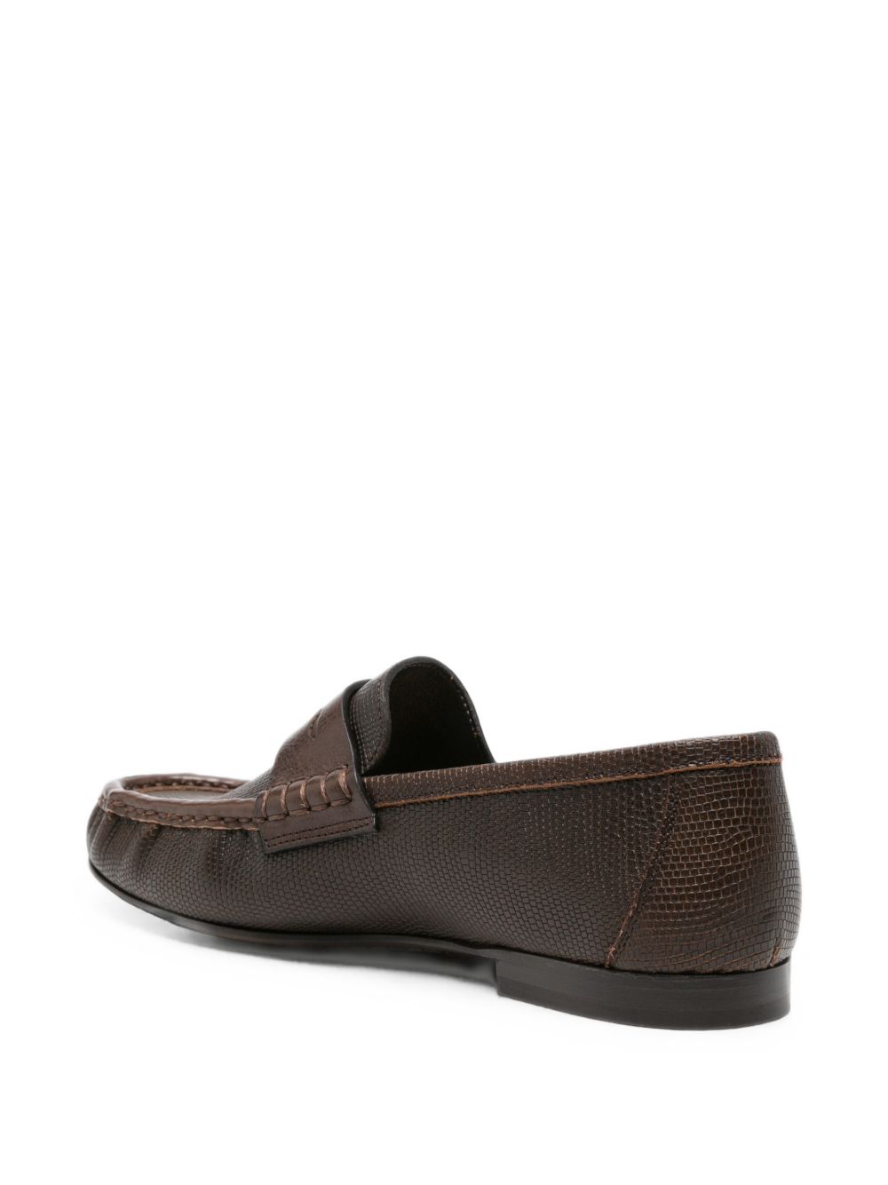 Reptile-effect loafers MZZAC3375P C8279 BRUNELLO CUCINELLI