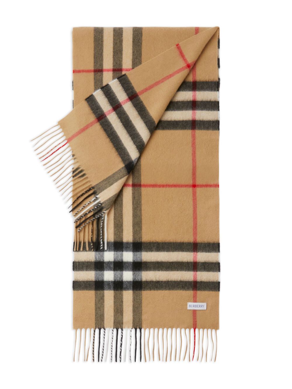 Check Cashmere Scarf 8076576 A7026 BURBERRY