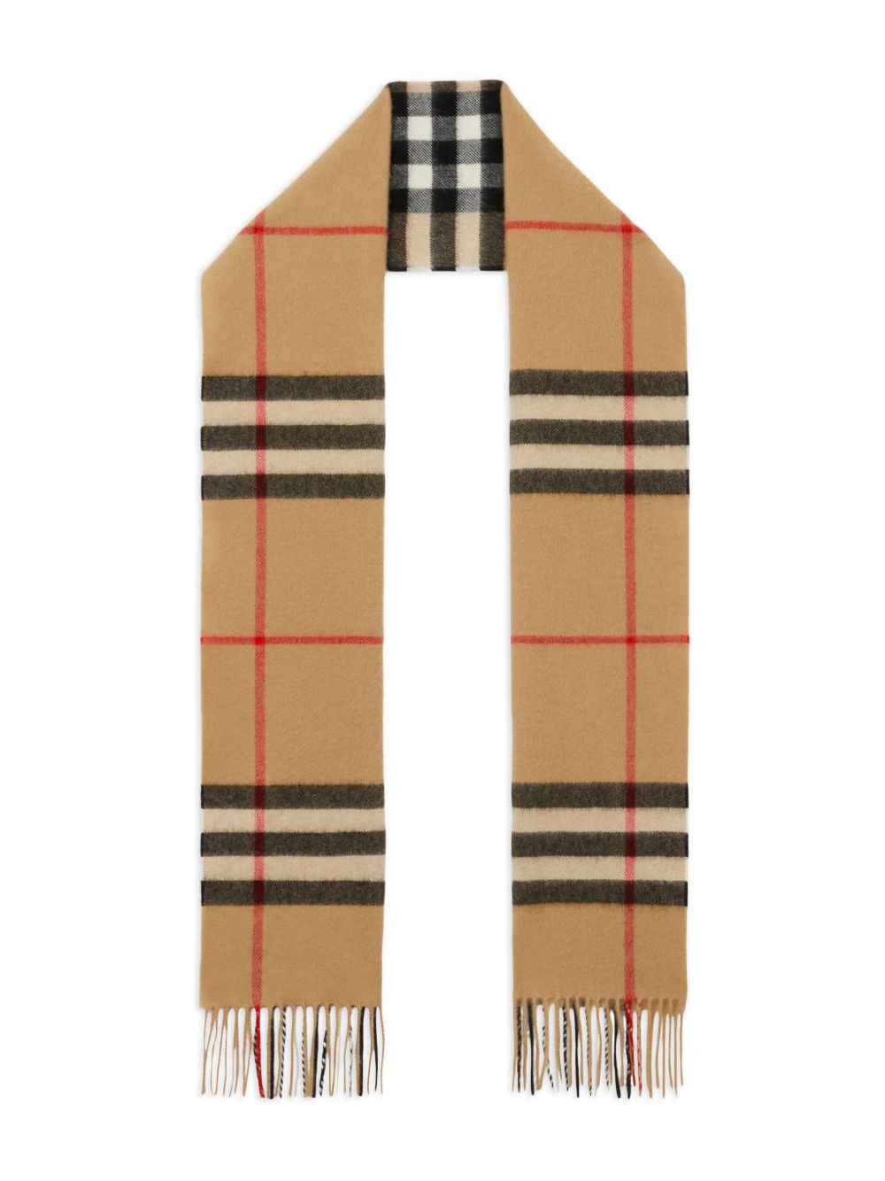 Check Cashmere Scarf 8076576 A7026 BURBERRY