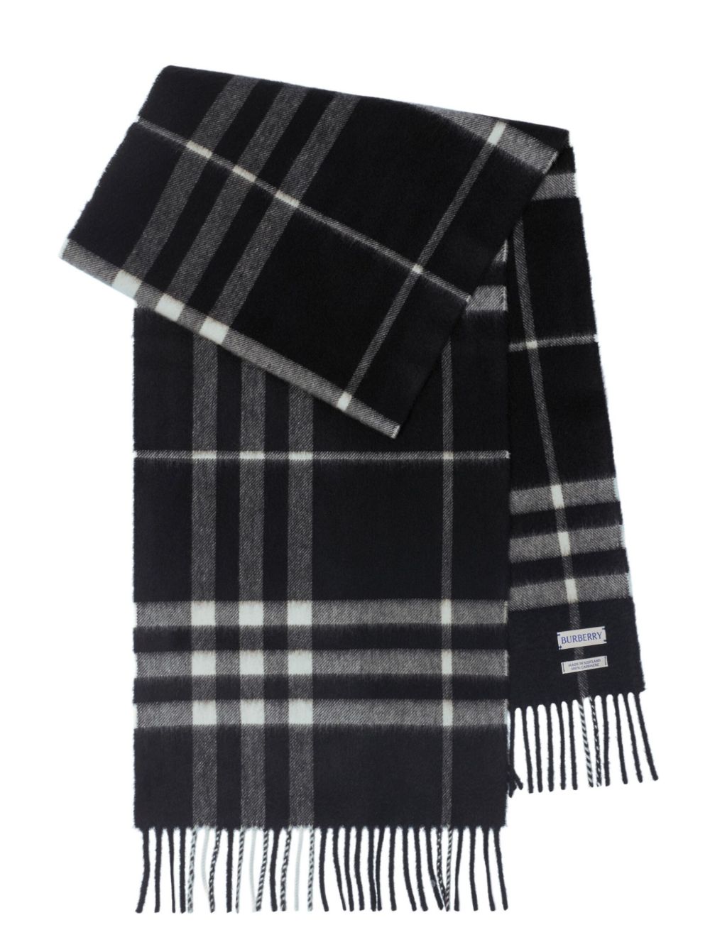 Check Cashmere Scarf 8094741 C1343 BURBERRY