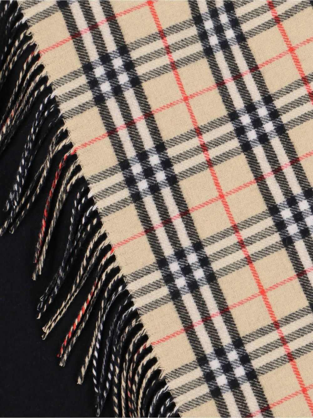 Reversible Check Wool Cape 8122804 C1900 BURBERRY