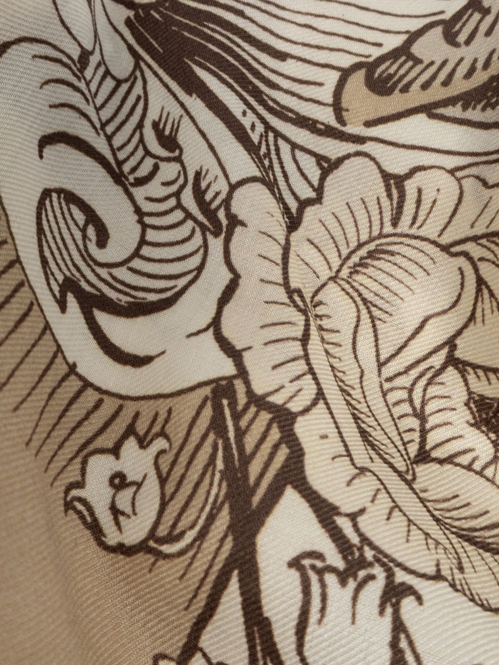 Etched Knight scarf 8129631 C3470 BURBERRY
