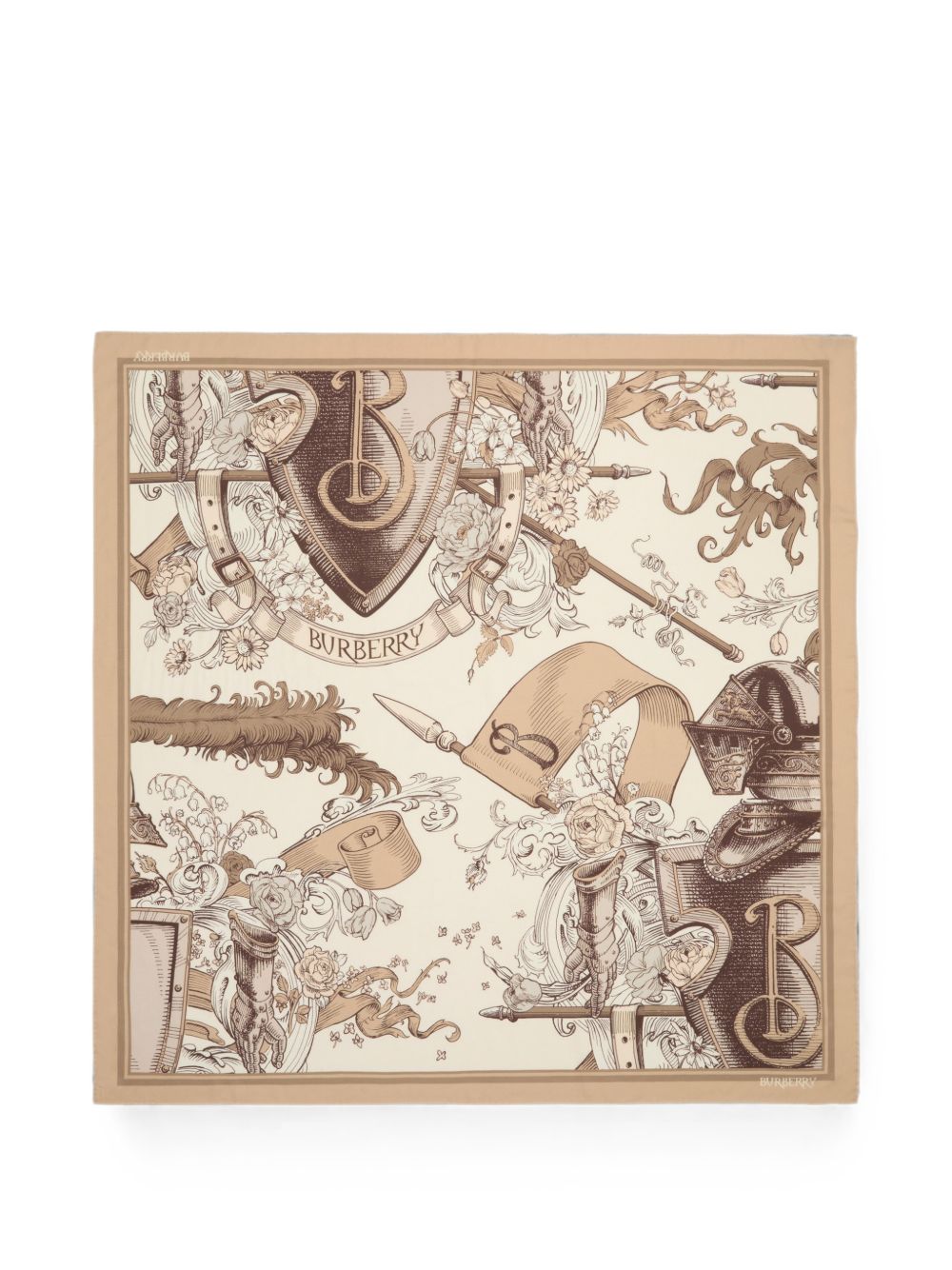 Etched Knight scarf 8129631 C3470 BURBERRY