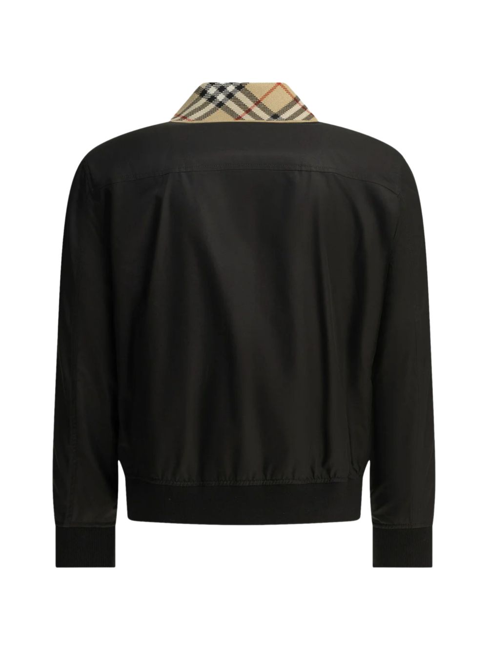 Check-collar Harrington bomber jacket 8129696 A1189 BURBERRY
