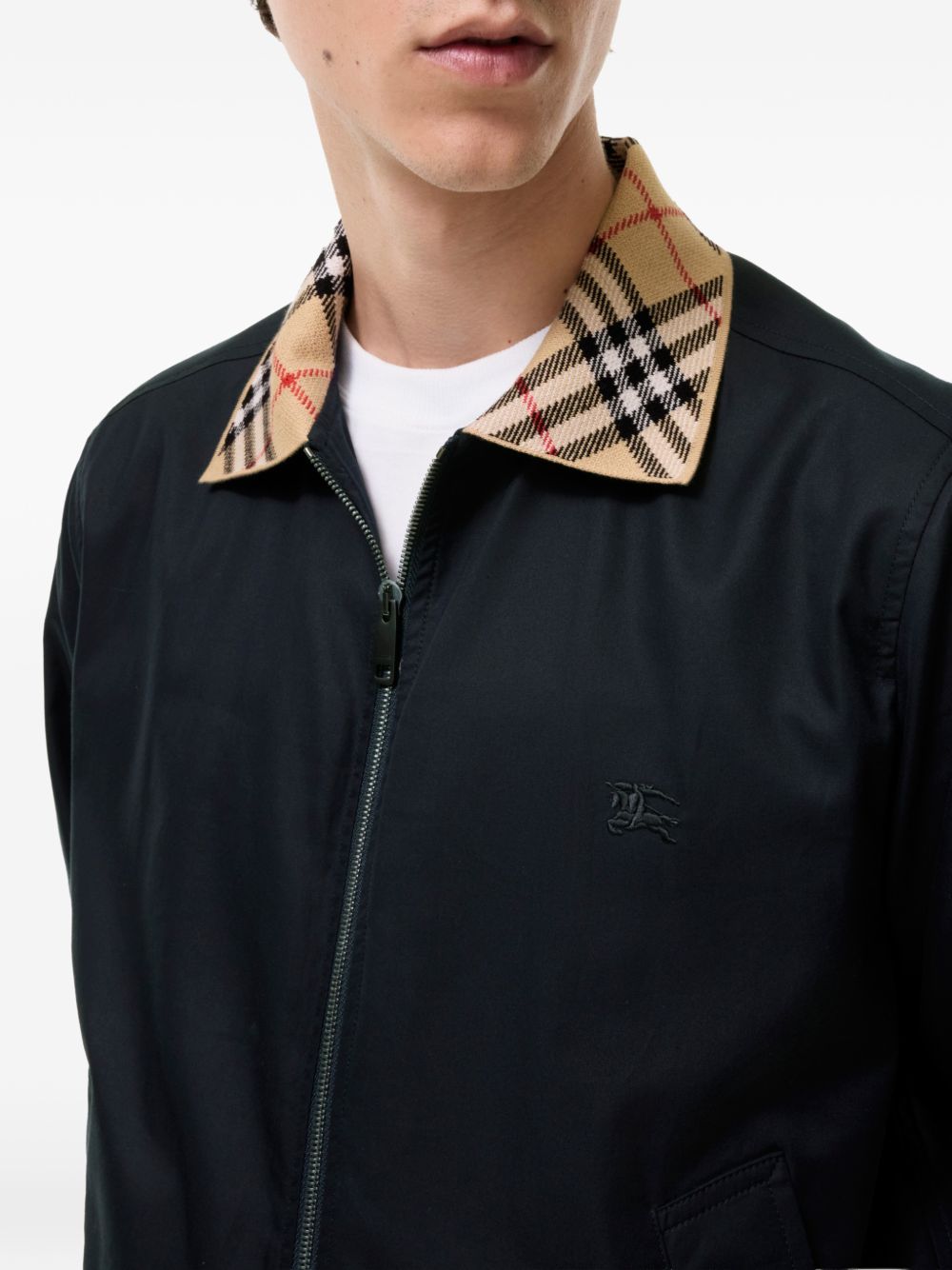 Gabardine Glenfields Harrington Jacket 8129833 A1222 BURBERRY