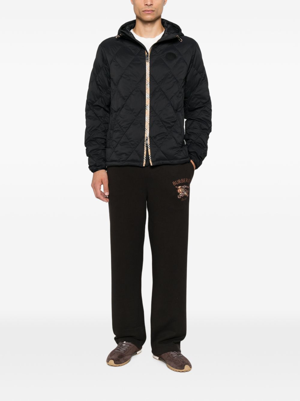 quilted hooded jacket 8130335 A1189 BURBERRY