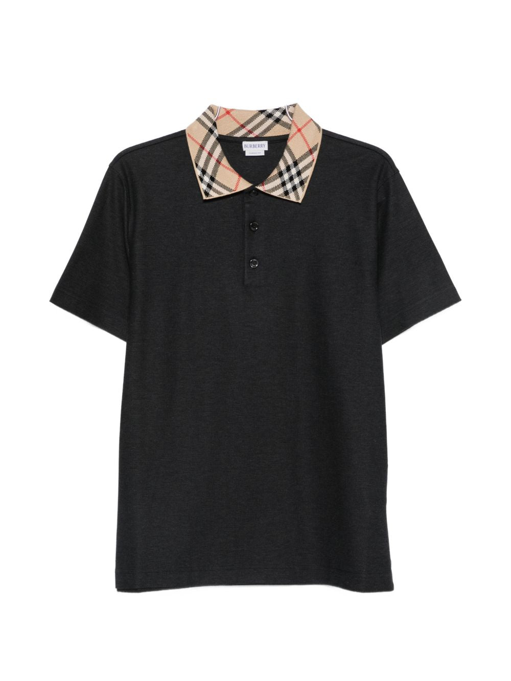 check-collar cotton polo shirt 8133201 A2136 BURBERRY