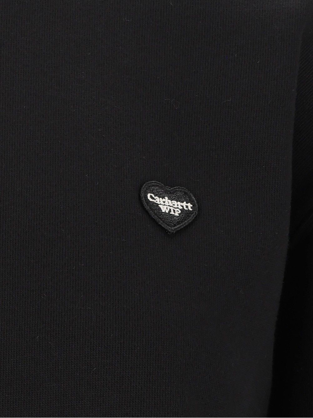 Small Heart patch sweatshirt I037150 00EXX CARHARTT WIP