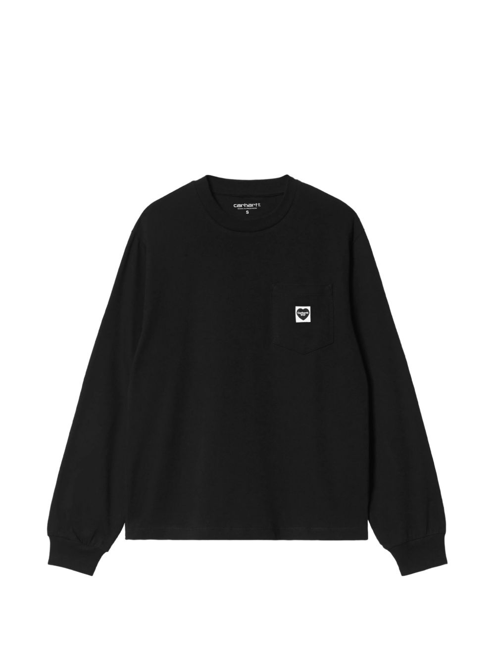 L/S Pocket Small Heart T-Shirt I037167 00EXX CARHARTT WIP