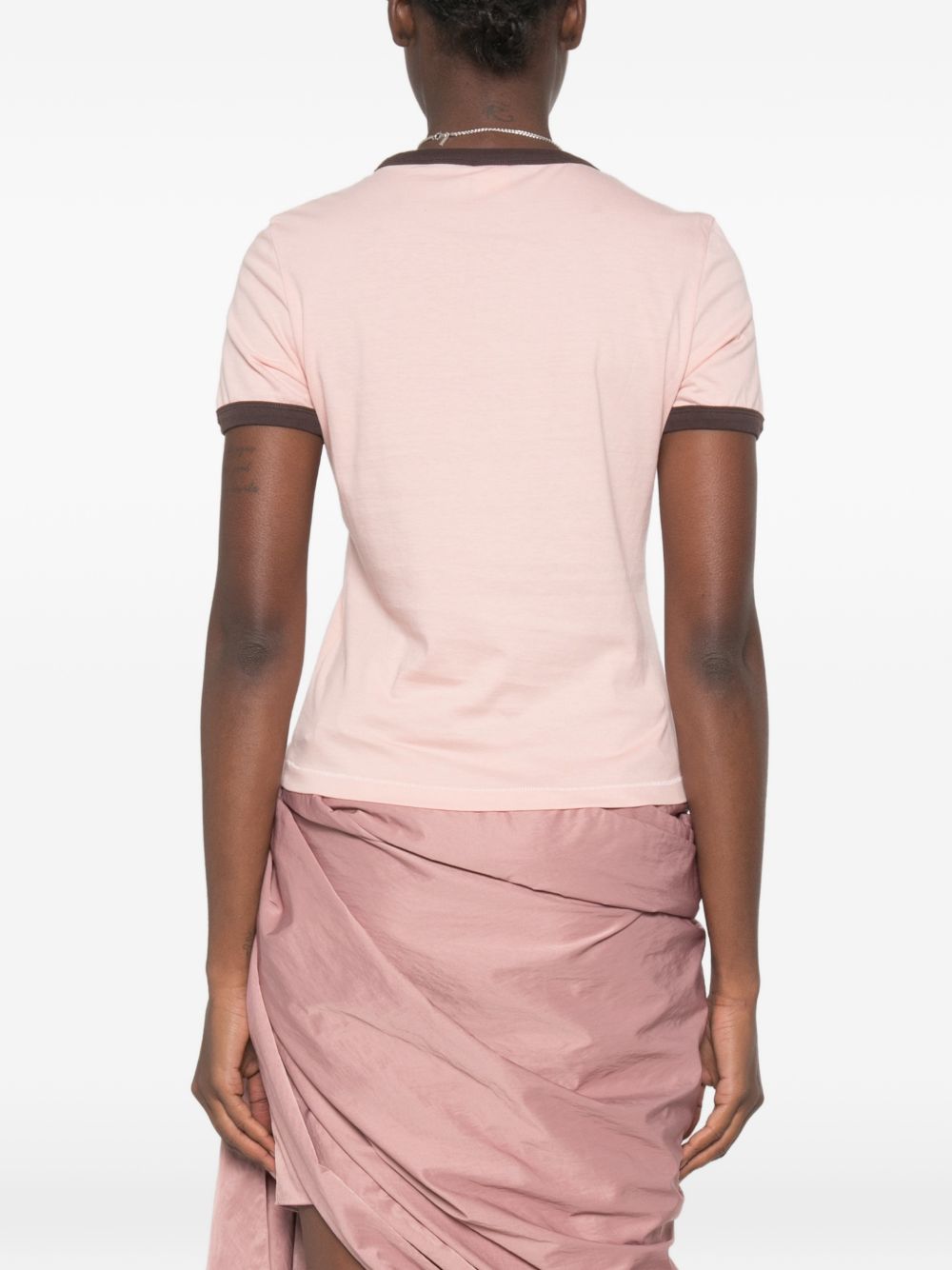 Logo-print cotton T-shirt CH26AJH26280 6D5 CHLOÉ