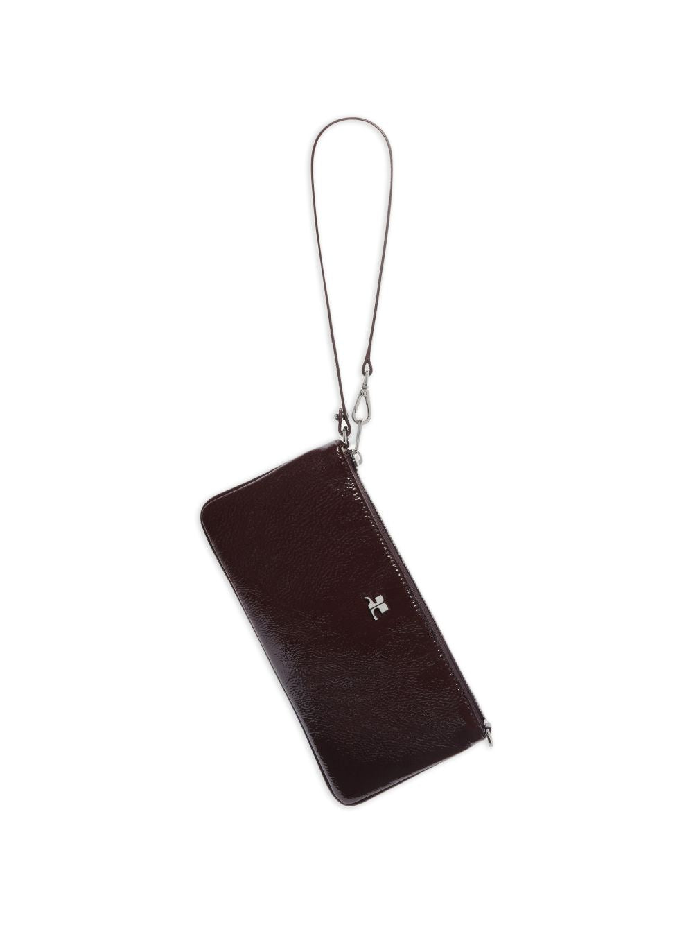 Logo-plaque clutch bag 126GPM035CR0043 4010 COURRÈGES