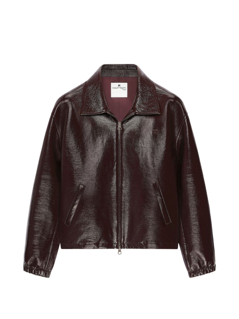 VINYL BOMBER JACKET 326CBL366VY0014 4090 COURRÈGES