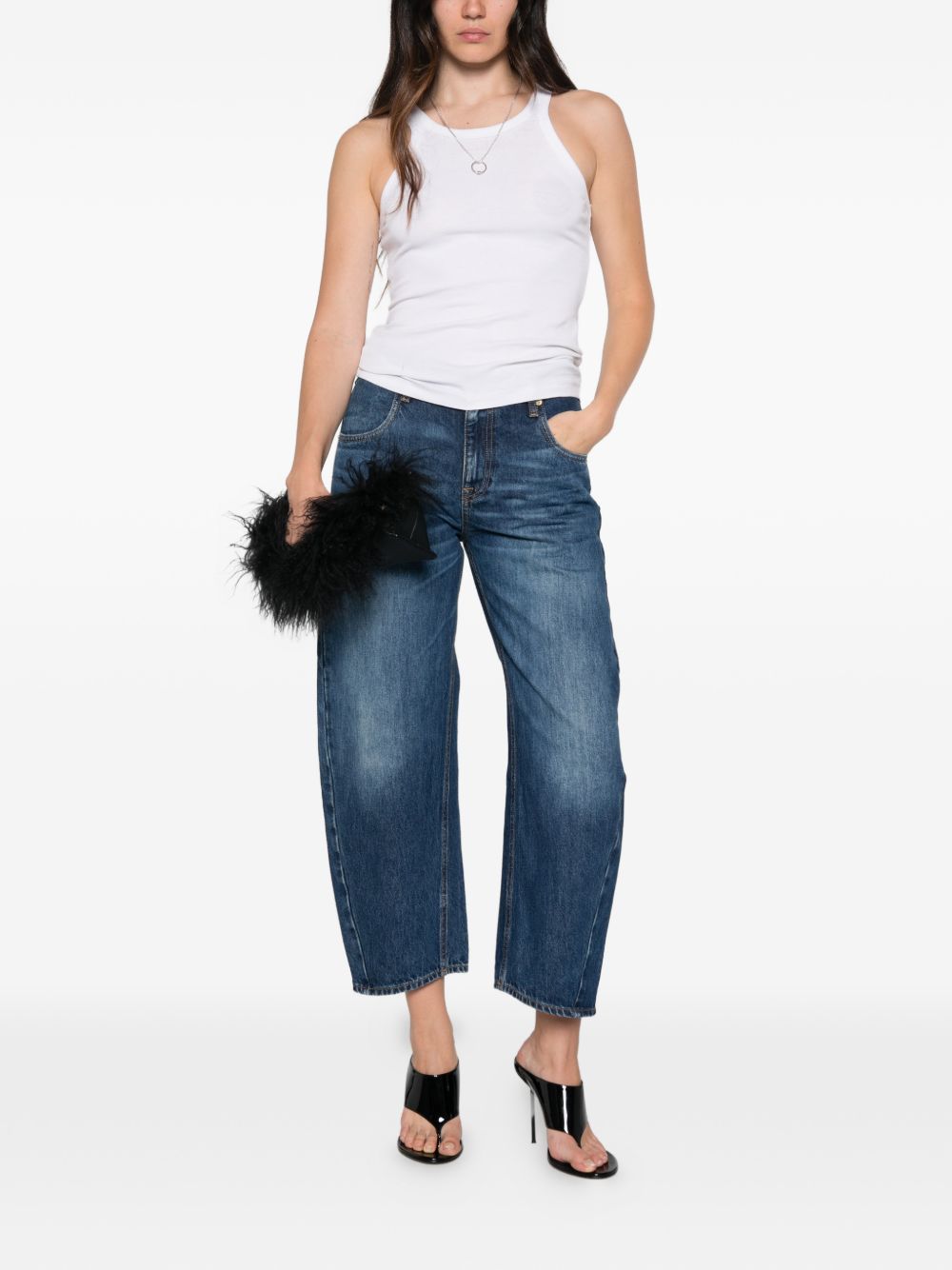 Cropped wide-leg AIDA jeans 462P530 07 CYCLE