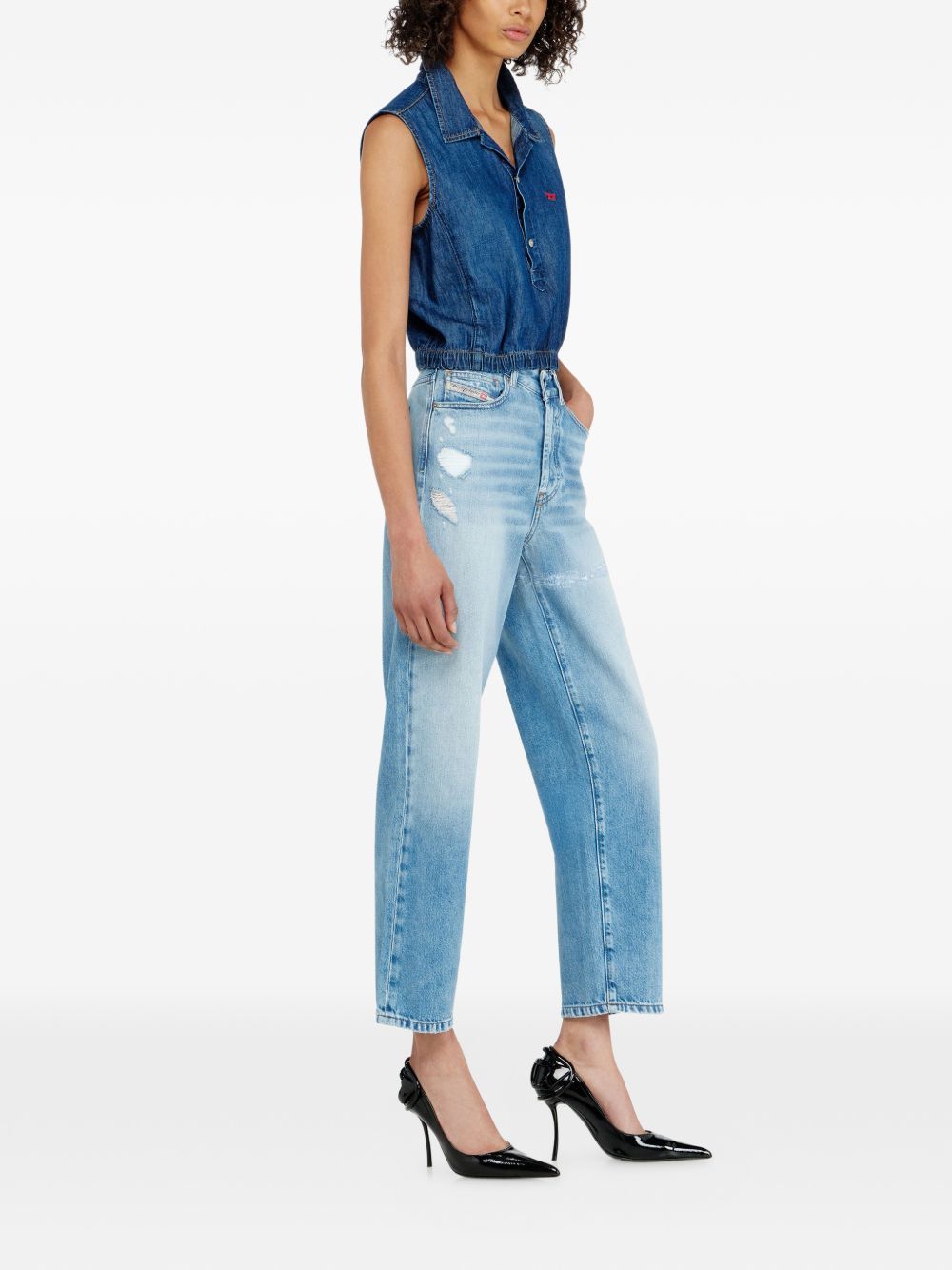 Regular Jeans High Waist 1981 D-Went A22459 09P4901 DIESEL