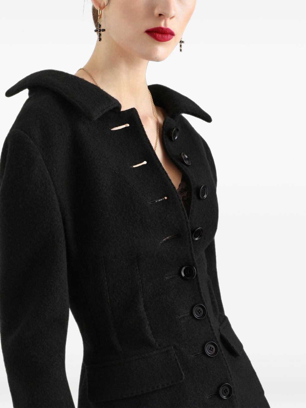 Single-breasted wool jacket F27LPT HU2BBN0000 DOLCE & GABBANA