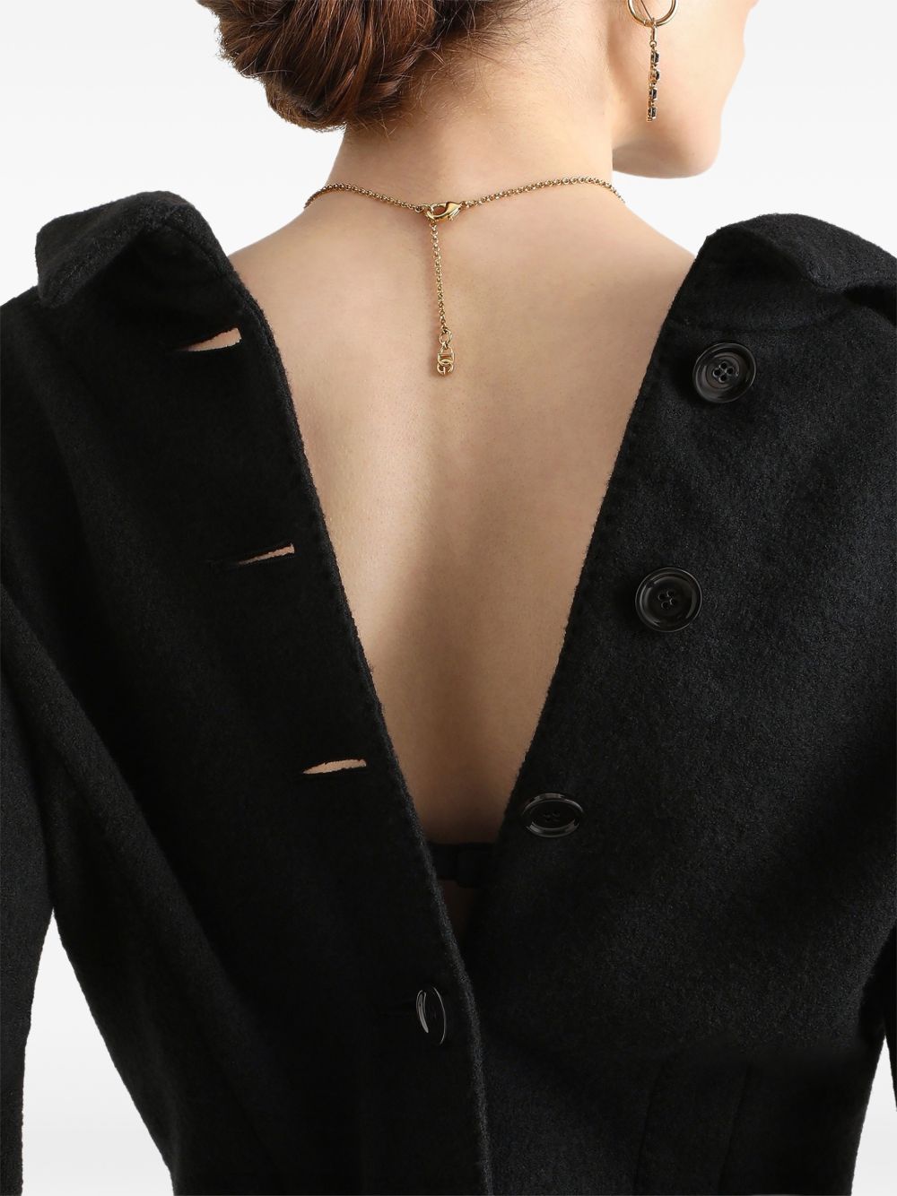 Single-breasted wool jacket F27LPT HU2BBN0000 DOLCE & GABBANA