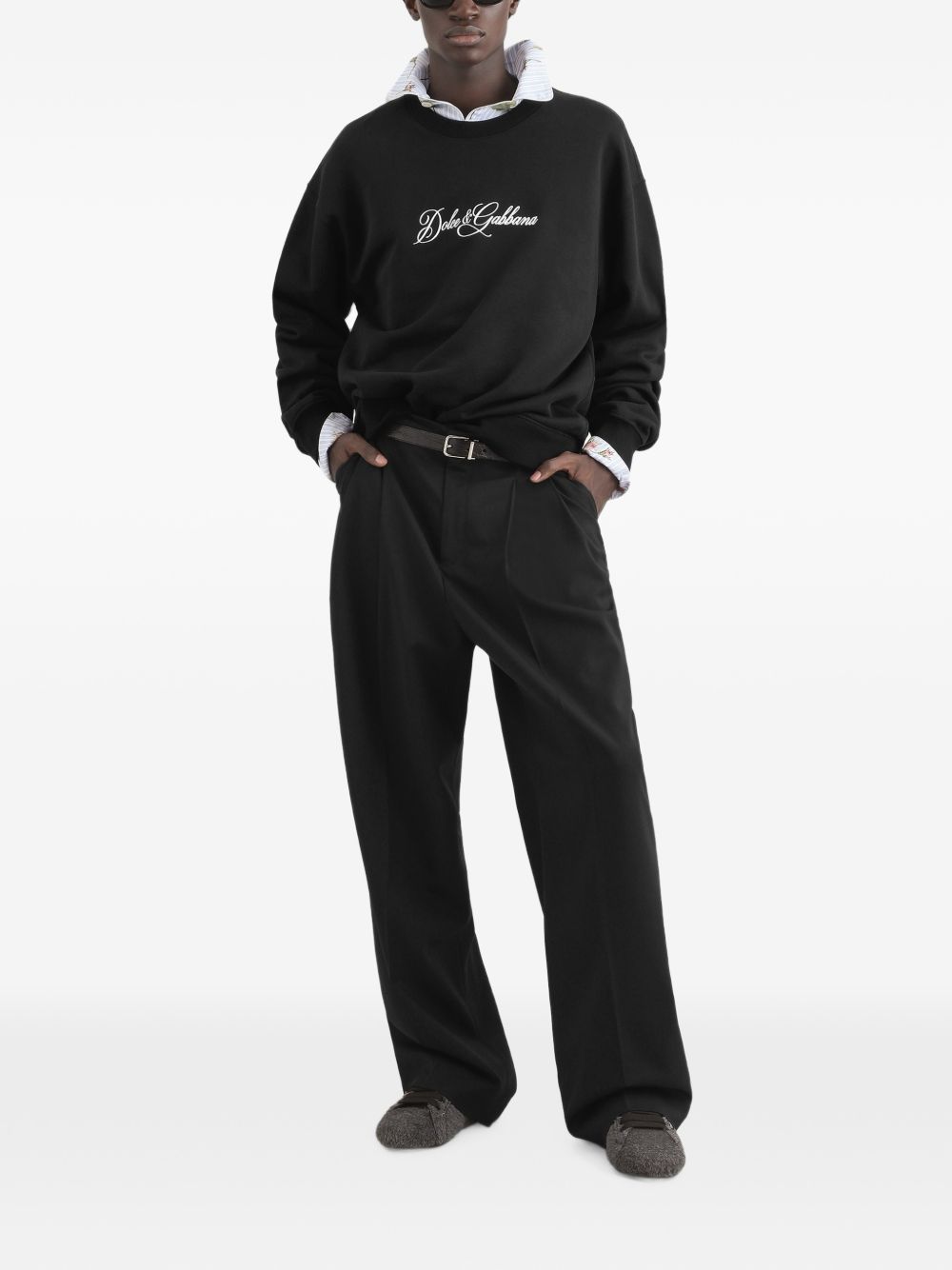 Cotton sweatshirt with logo G9AHSZ G7P9MN0000 DOLCE & GABBANA