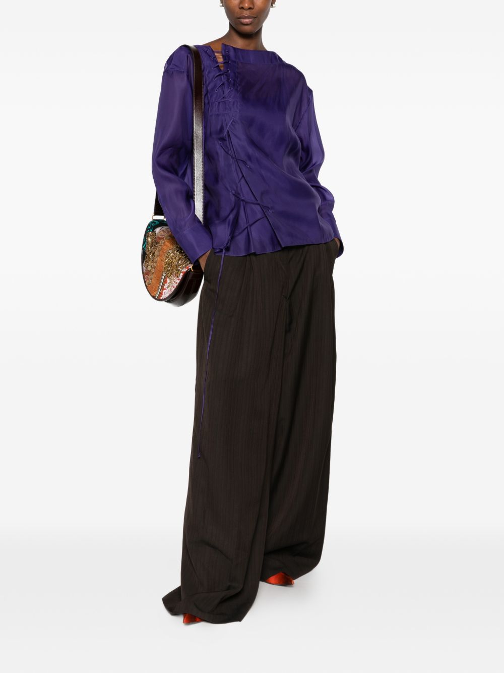 Podium wide-leg pants 010914 4066703 DRIES VAN NOTEN