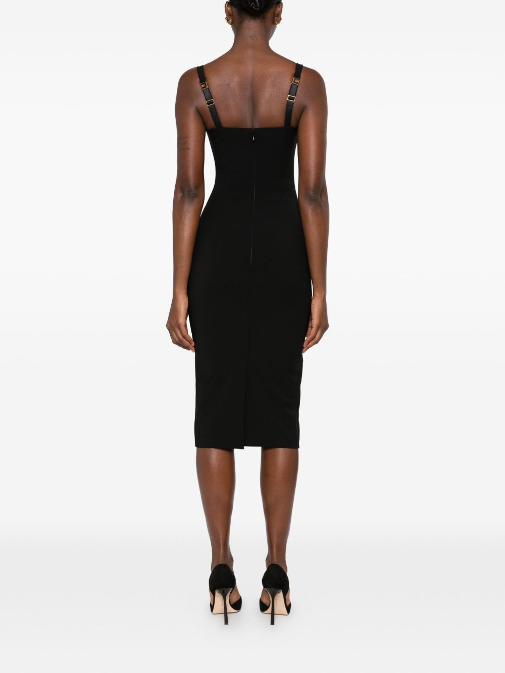 Dress in technical fabric AB00267E2 110 ELISABETTA FRANCHI