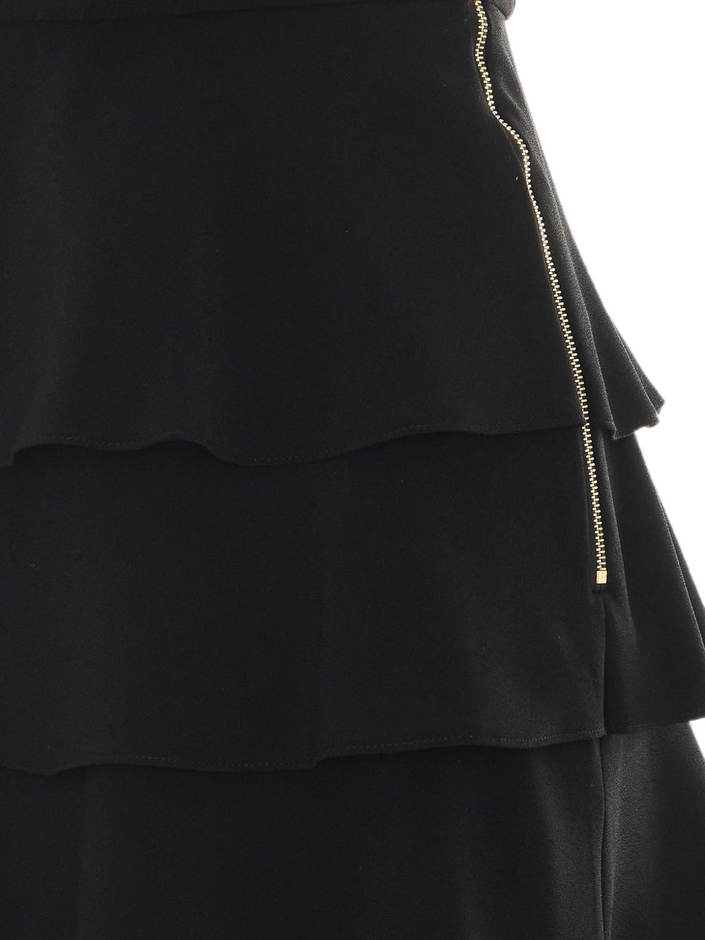 belted tiered dress AB97966E2 110 ELISABETTA FRANCHI