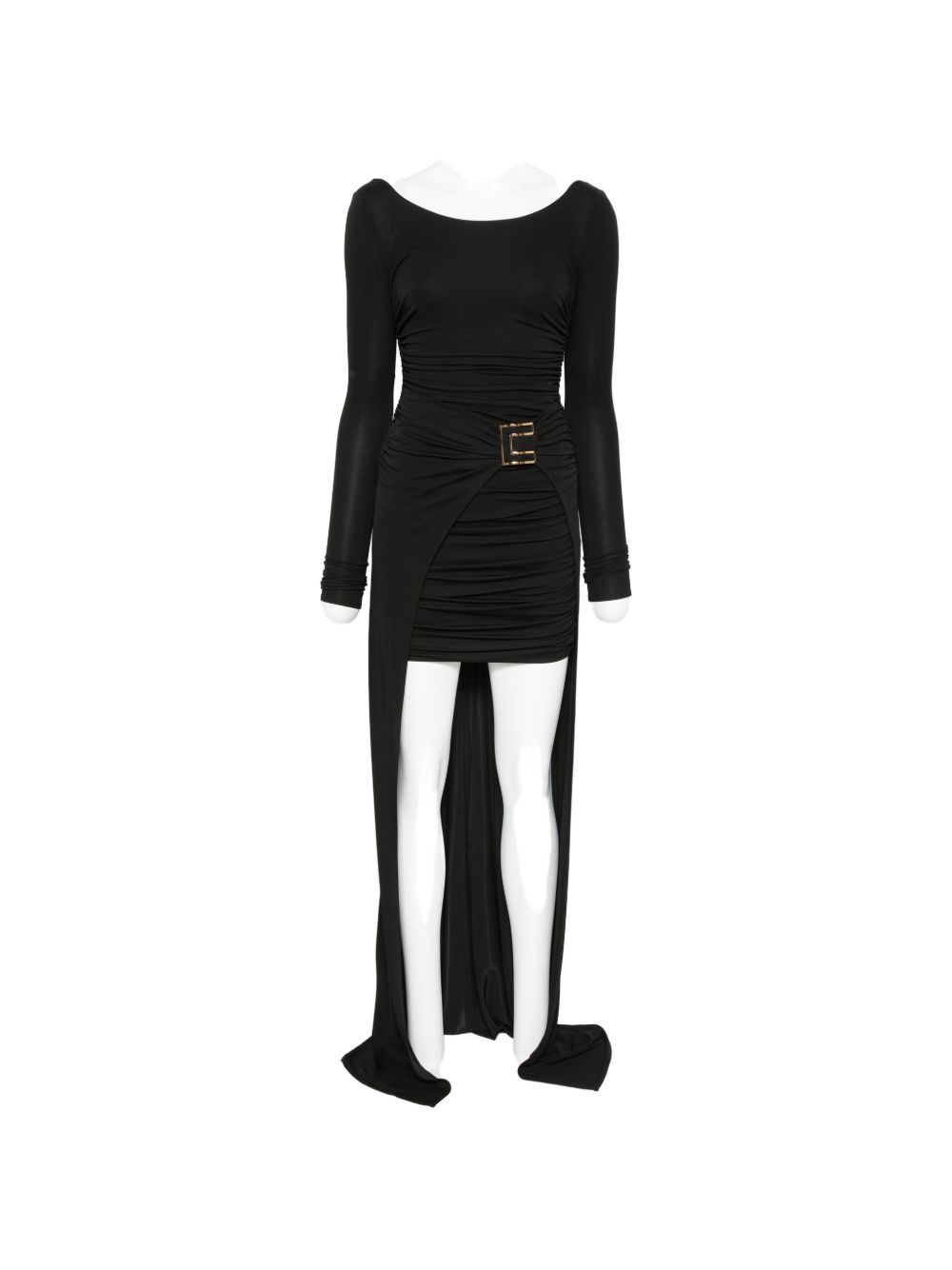 Red Carpet dress in crêpe jersey ABR3567E2 110 ELISABETTA FRANCHI