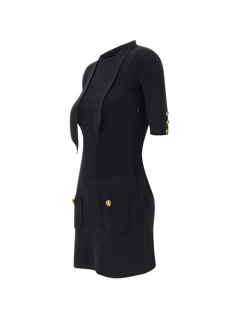Mini knit dress with jewel buttons AM04S66E2 110 ELISABETTA FRANCHI