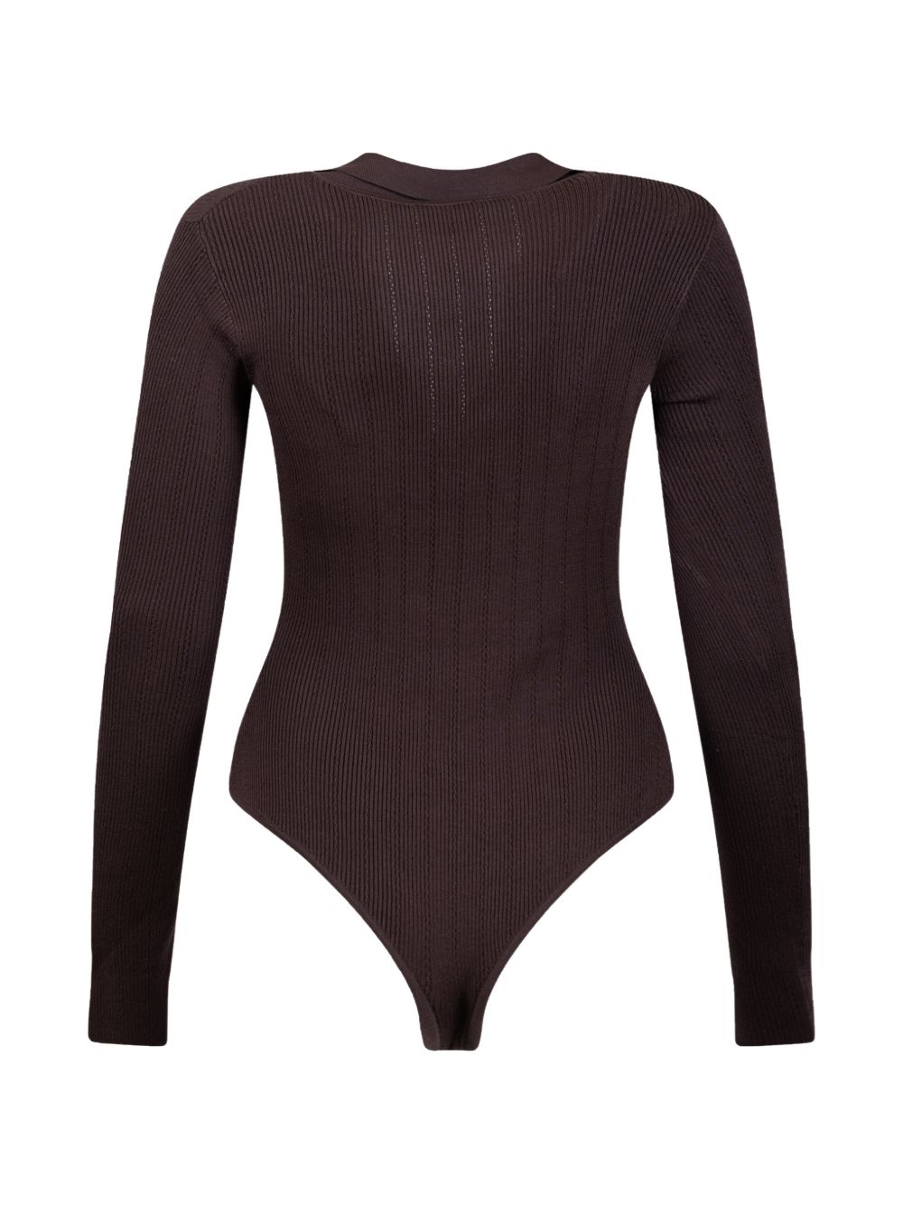 Knitted bodysuit with à jour embroidery BK02B66E2 EV9 ELISABETTA FRANCHI