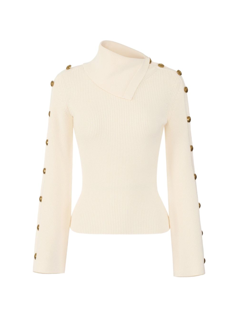 Knitted sweater with jewel buttons MK03S66E2 193 ELISABETTA FRANCHI