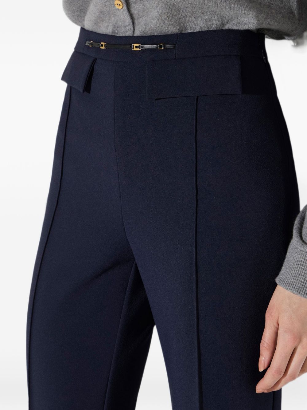 Double stretch crepe trousers PA19666E2 H88 ELISABETTA FRANCHI