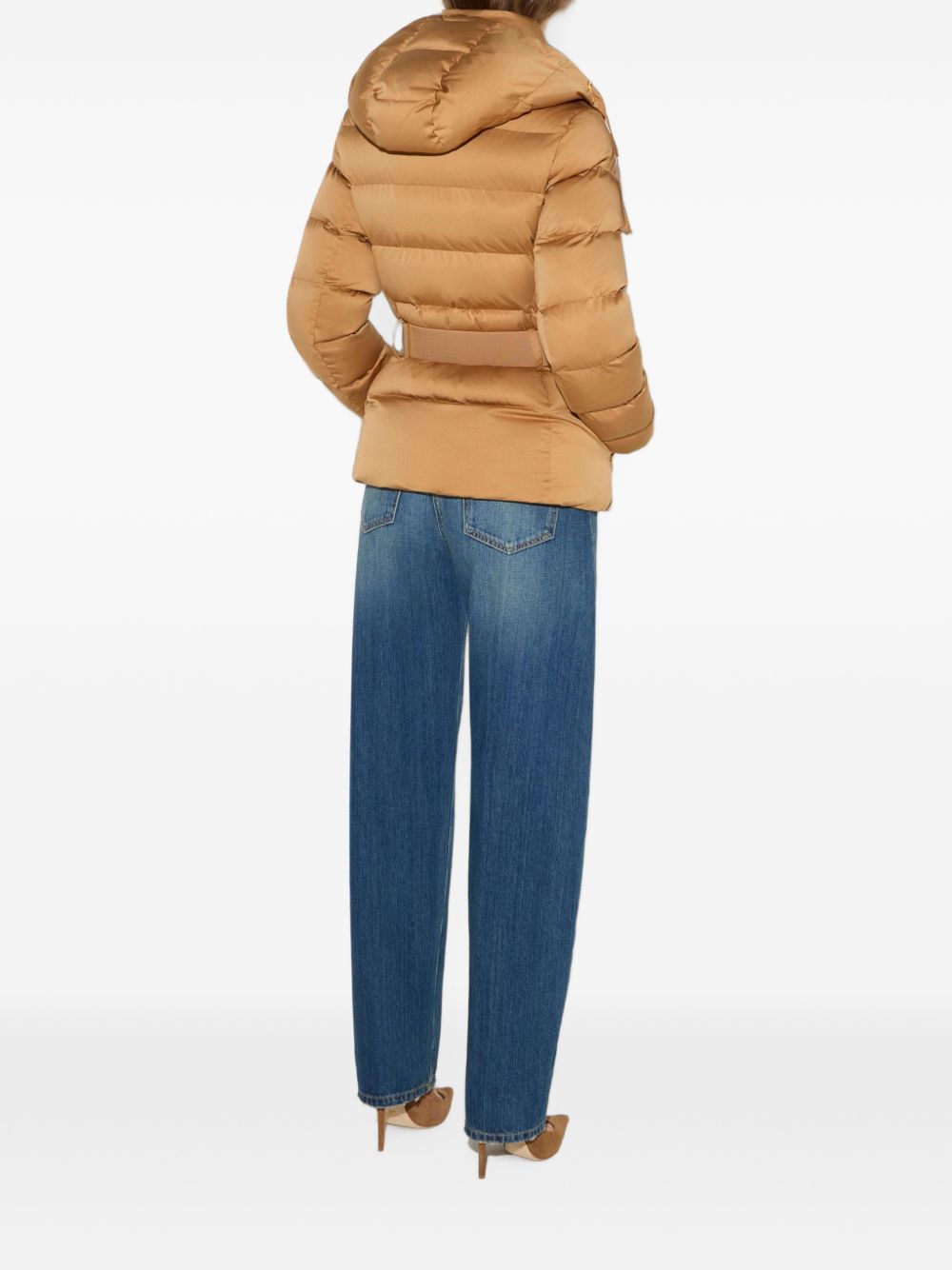down jacket in voile fabric PI92D66E2 AI6 ELISABETTA FRANCHI