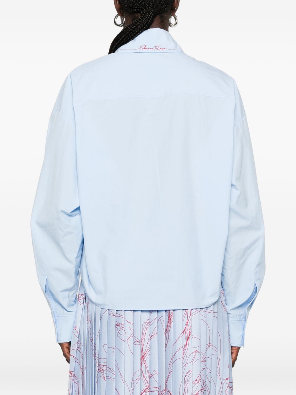 cropped long-sleeve shirt CAD216F313 M2745157 FABIANA FILIPPI