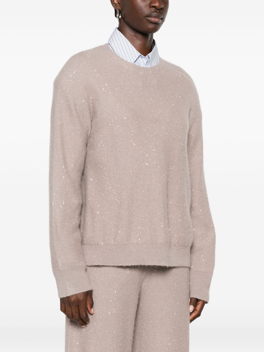 sequin-embellished sweater MAD216F097 D2960165 FABIANA FILIPPI