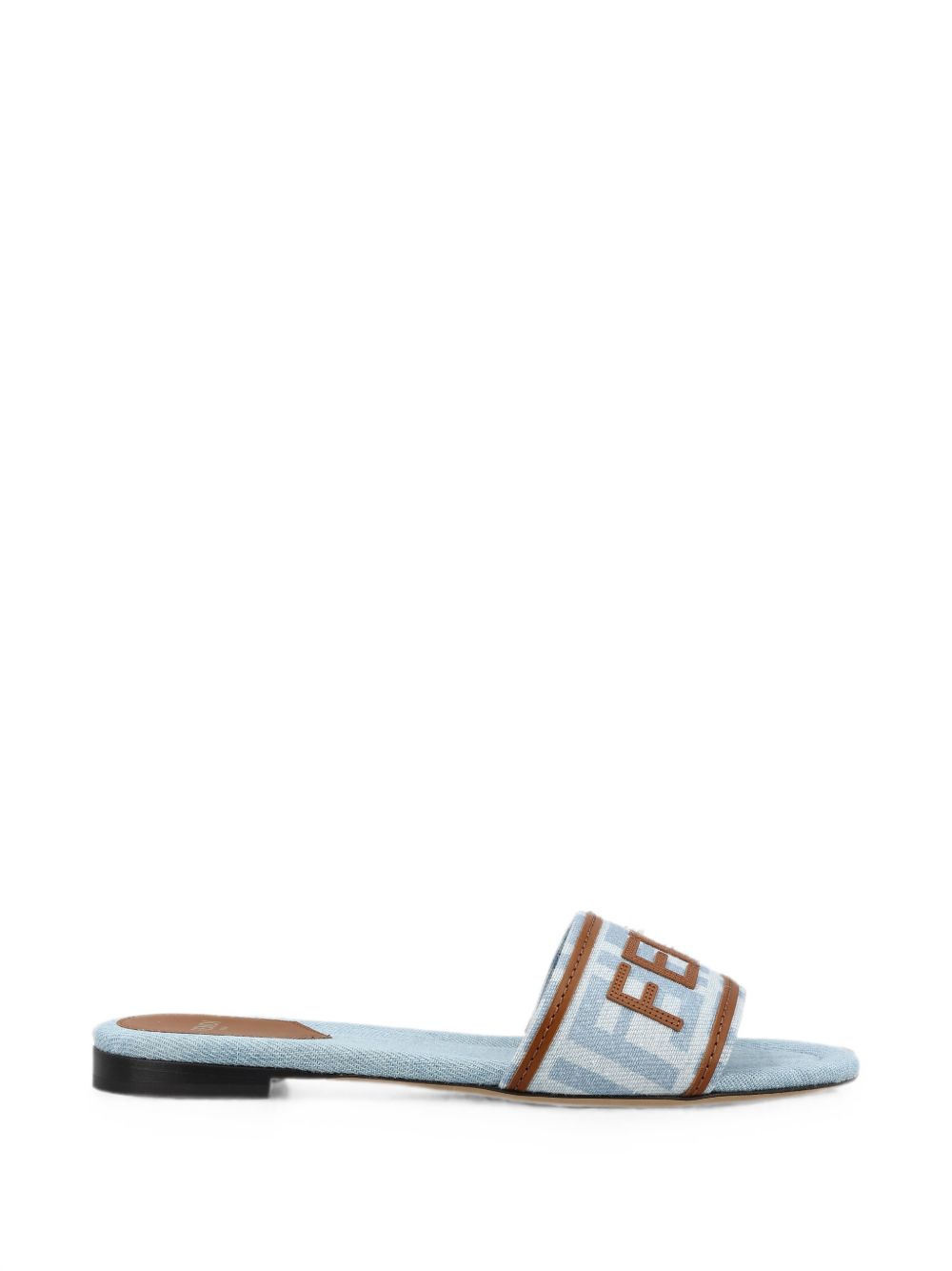 Fendi Sunshine jacquard slides 8R8092 AY2ZF1XIA FENDI