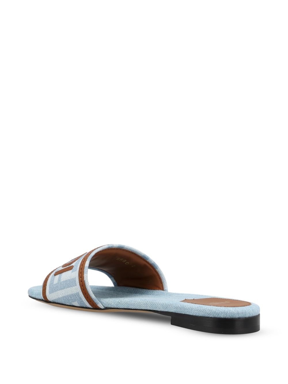 Fendi Sunshine jacquard slides 8R8092 AY2ZF1XIA FENDI