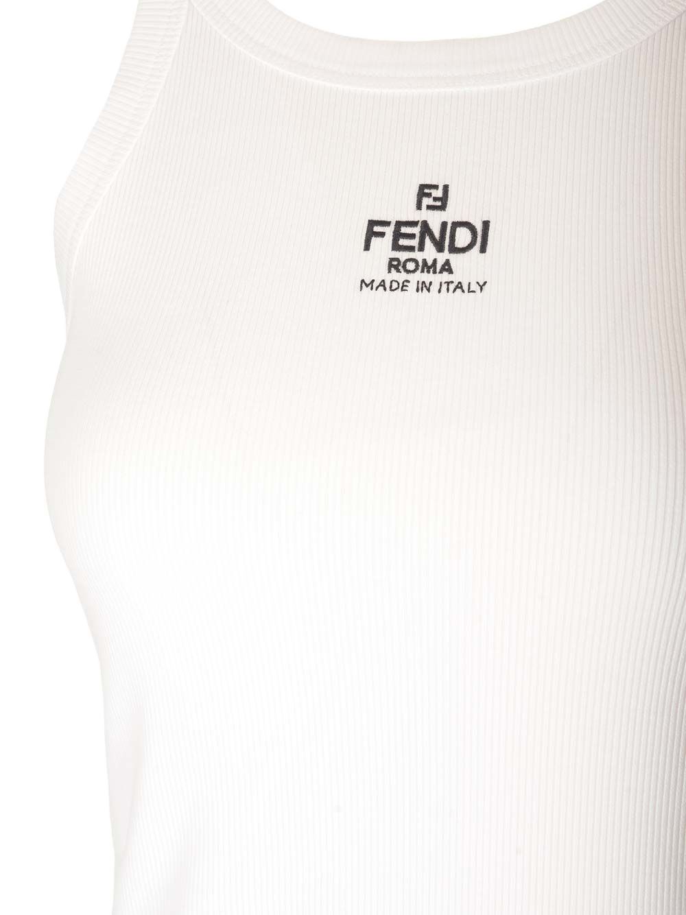 ribbed tank top FS7966 AW87F0ZNM FENDI