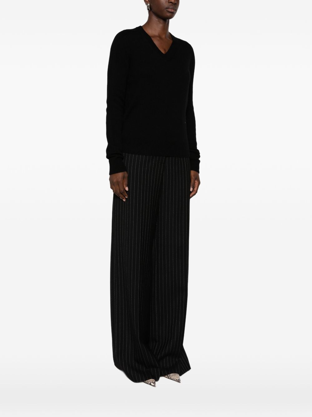 Women's cashmere sweater FZXF65 B1IBF0QA1 FENDI