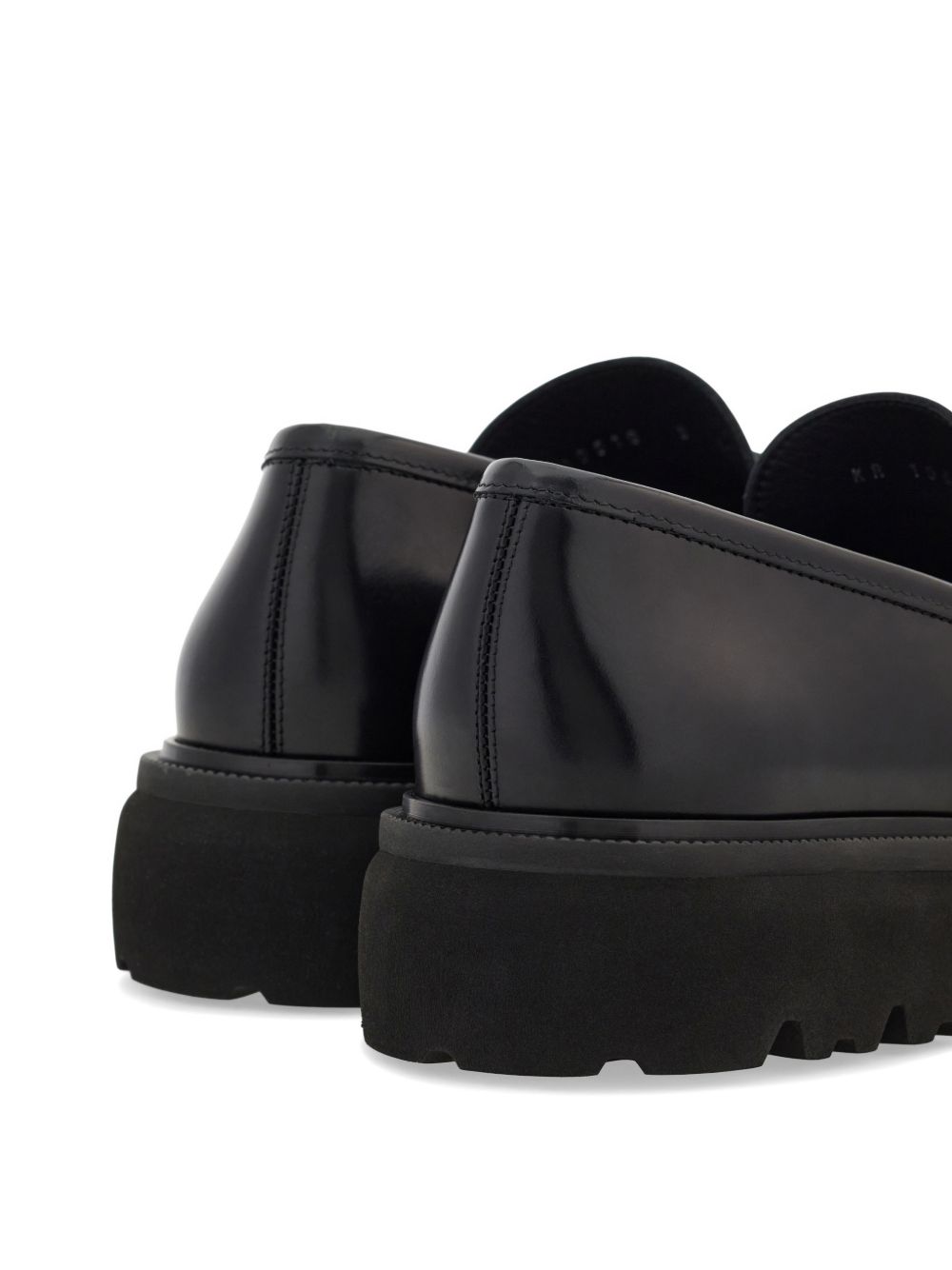 GANCINI ornament moccasin 028249COCOON 794899NERO FERRAGAMO