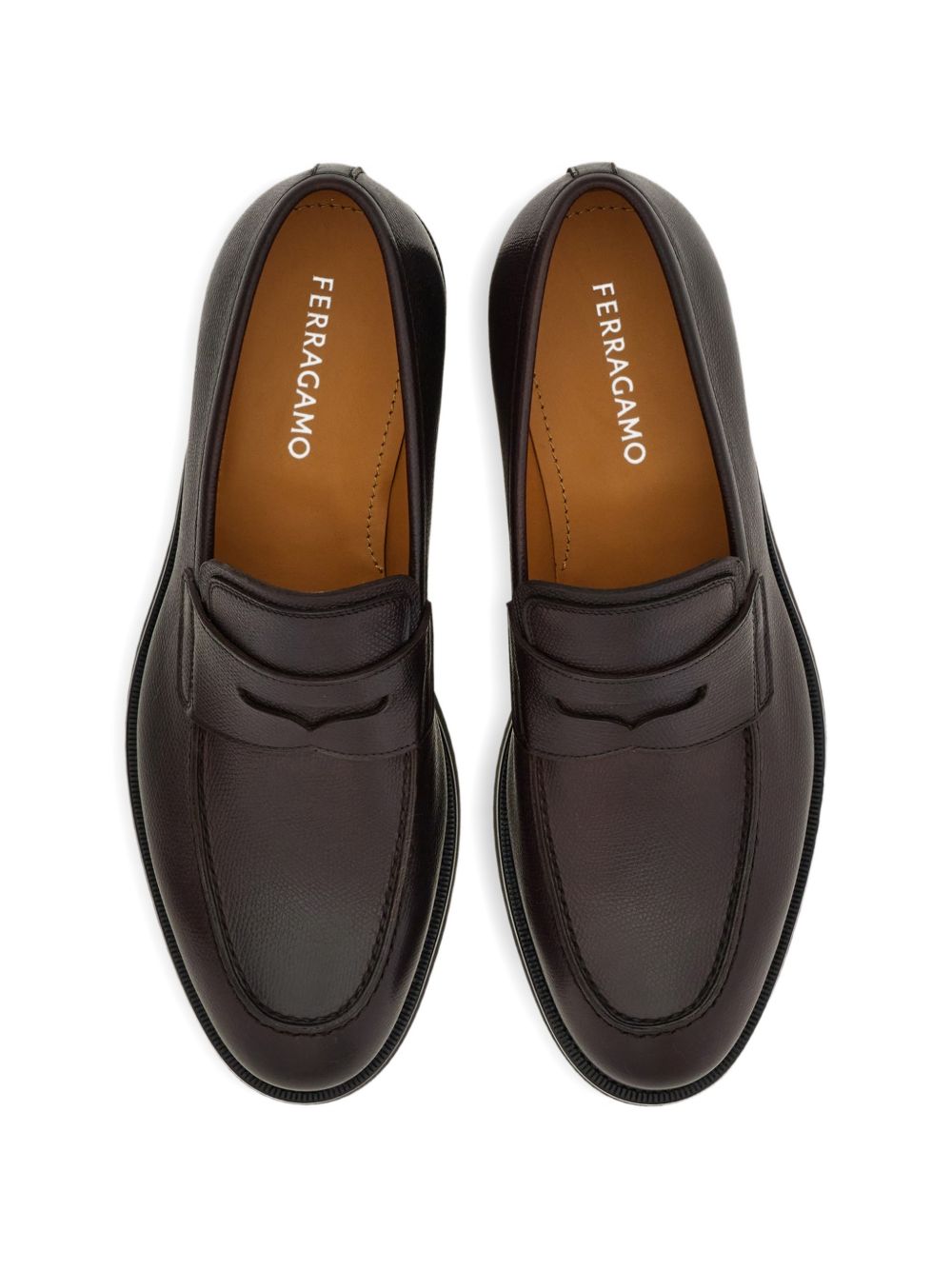 PENNY leather loafer 02B011 STEFANO 796273HICKORY FERRAGAMO