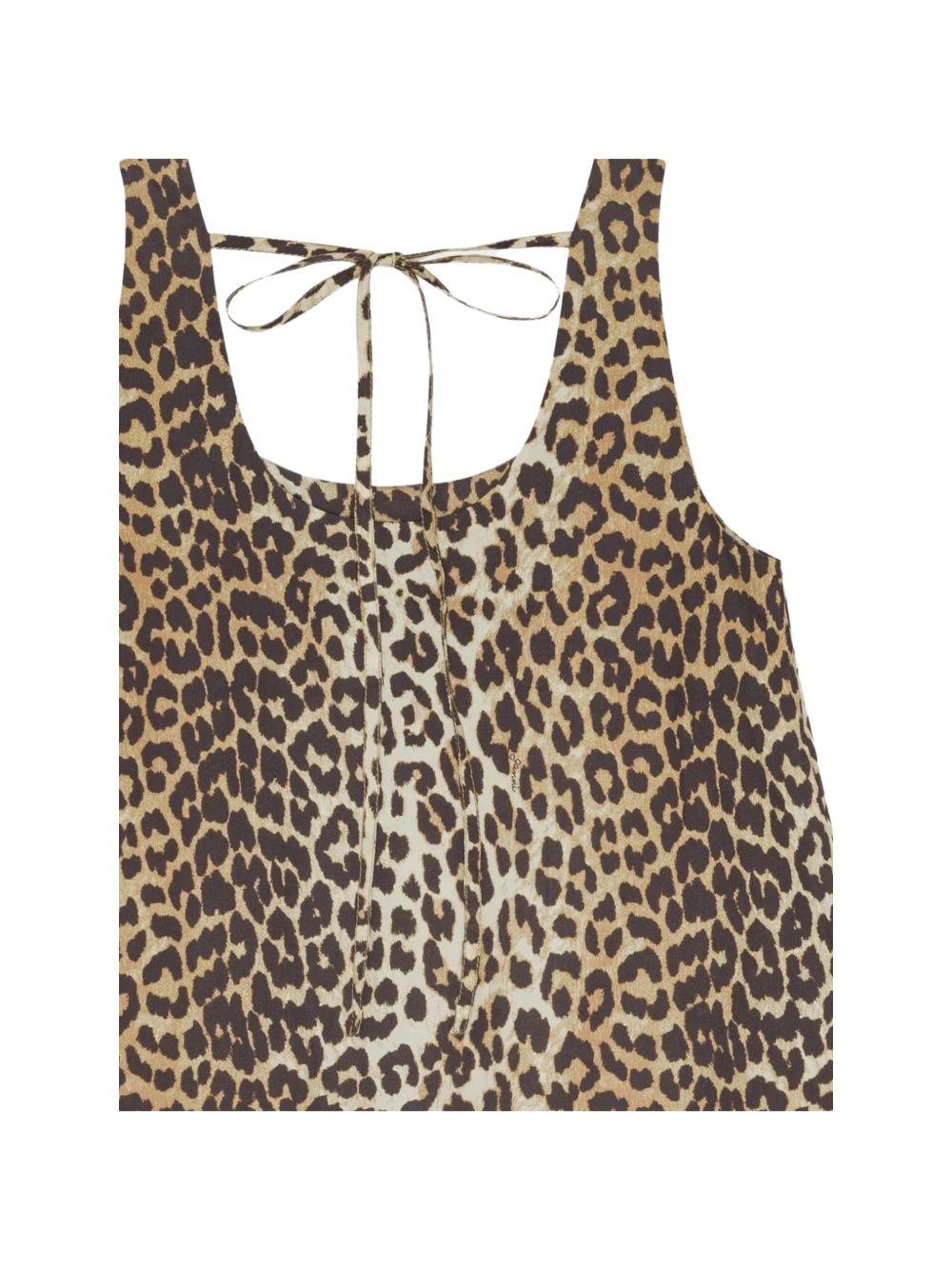 Organic Cotton Mini Dress A1030760 859 GANNI
