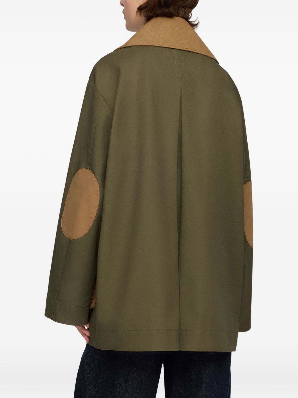 Jacket in Canvas A1130011 838 GANNI