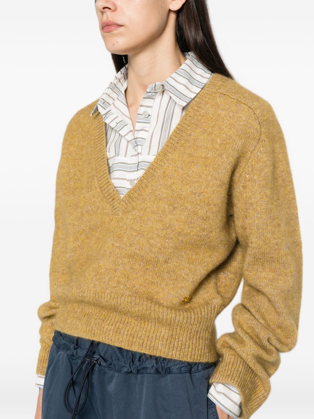 Mohair blend sweater A1150050 576 GANNI