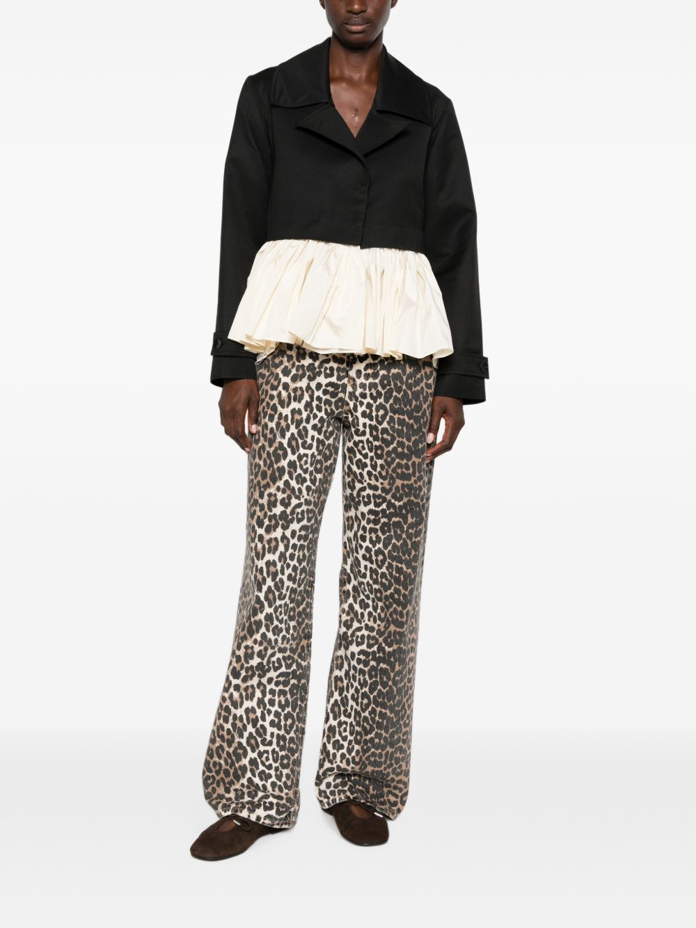 Wide-leg jeans A1190039 859 GANNI