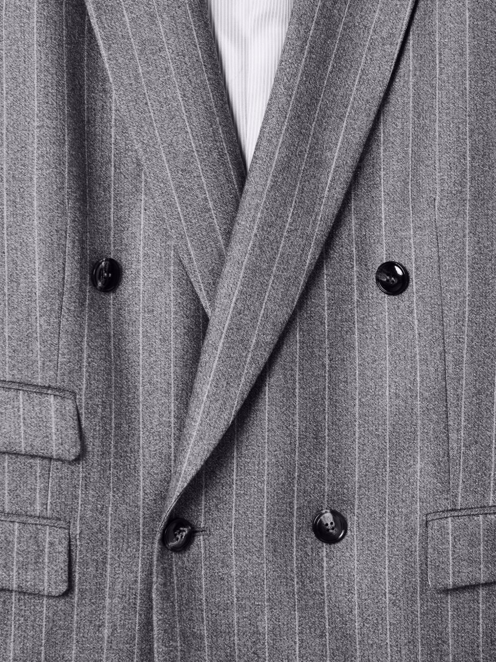 pinstripe double-breasted suit GM004713 TE23886M8112 GIORGIO ARMANI