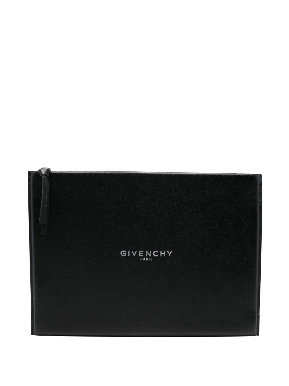 Stamped large pouch in leather BK60FXK21L 001 GIVENCHY
