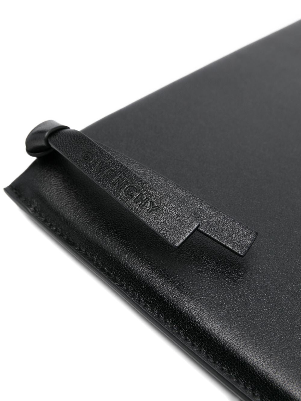 Stamped large pouch in leather BK60FXK21L 001 GIVENCHY