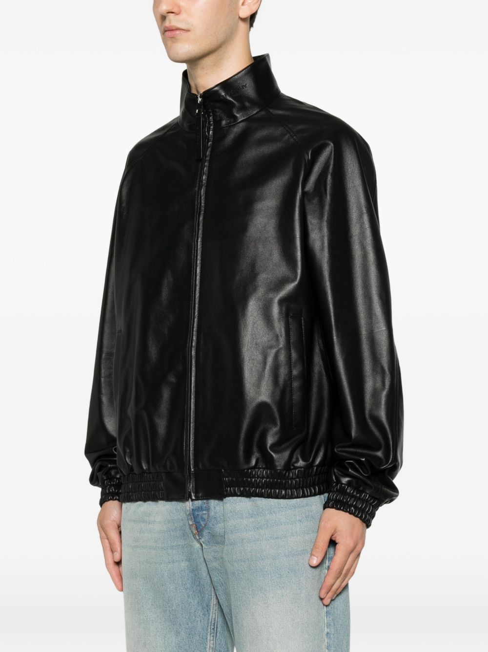 Couture Seam track top in nappa leather BM01J36003 001 GIVENCHY