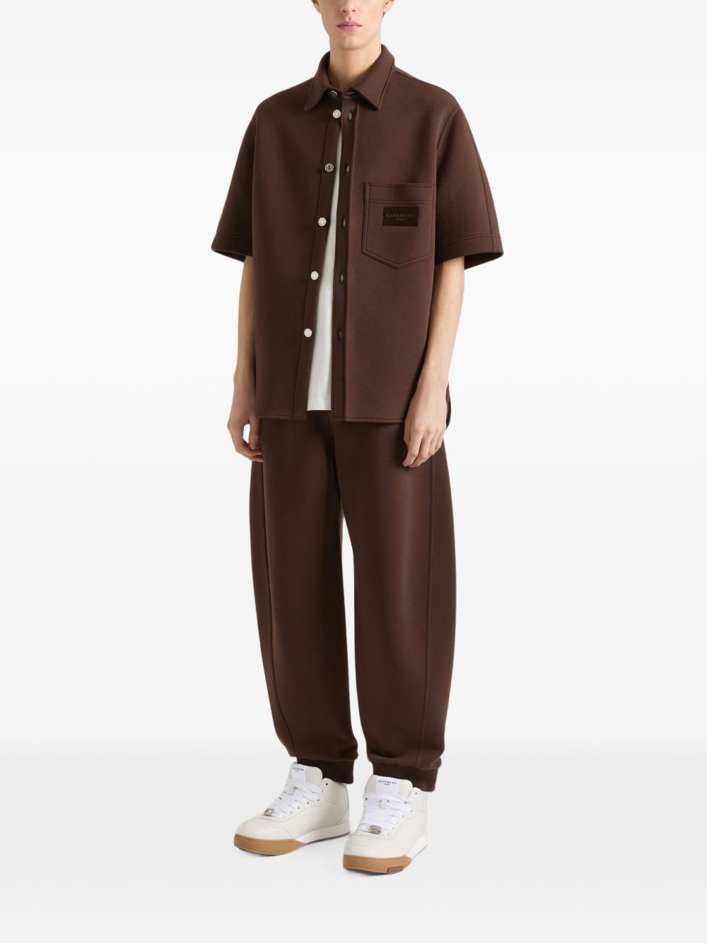 Couture Seam shirt in scuba BM618J3YSY 200 GIVENCHY