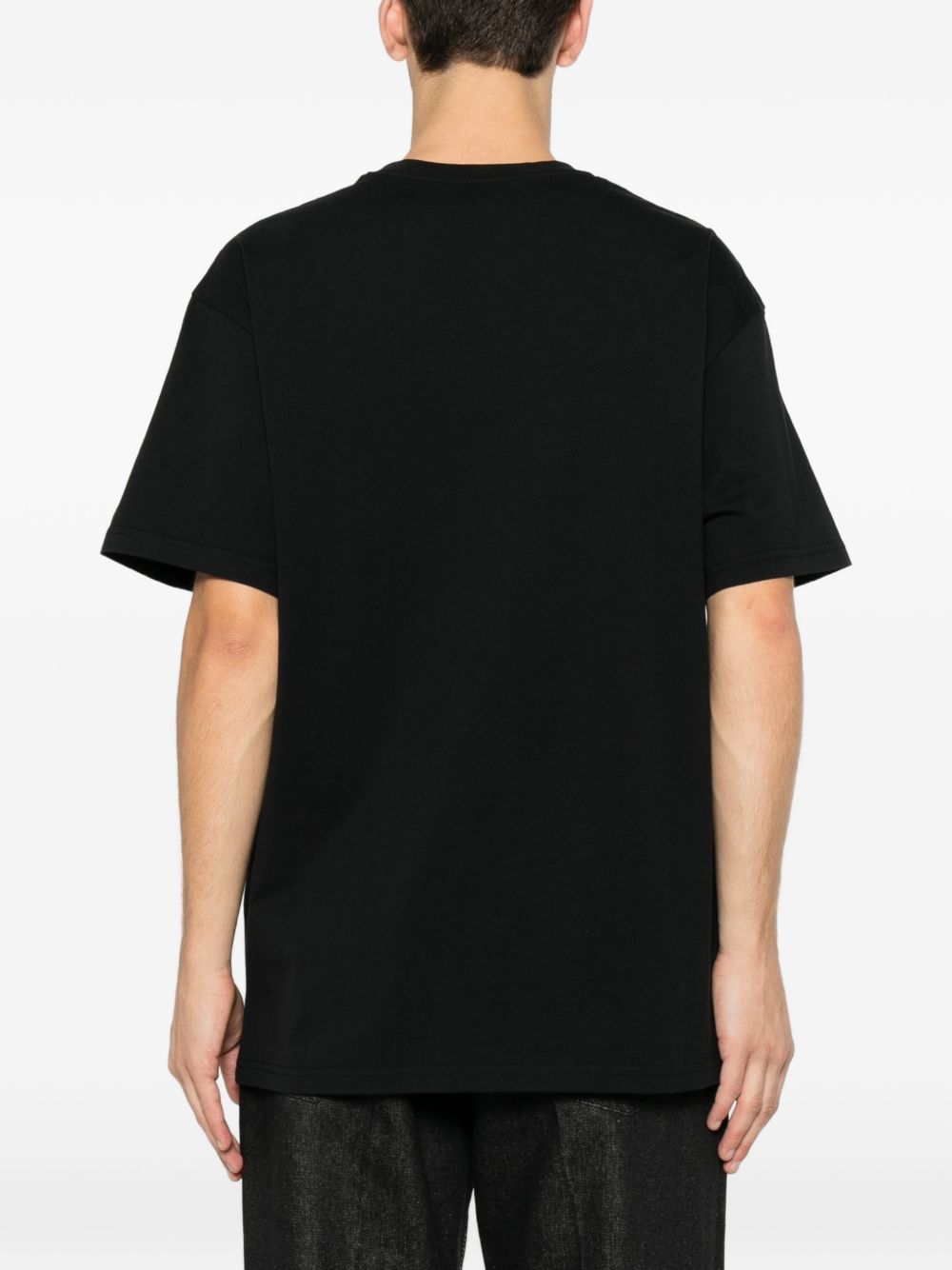 T-shirt in cotton with Givenchy Paris Paint print BM71NK3YUD 001 GIVENCHY